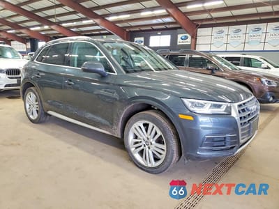 Czwarte zdjęcie samochodu z boku: 2018 AUDI Q5 PREMIUM PLUS VIN:WA1BNAFY1J2074640 - miniatura