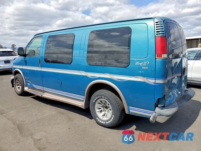 Drugie zdjęcie samochodu z przodu: 1999 CHEVROLET EXPRESS G1500 VIN:1GBFG15R7X1024095 - miniatura