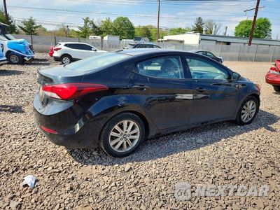 Trzecie zdjęcie samochodu z tyłu: 2016 HYUNDAI ELANTRA SE VIN:KMHDH4AE5GU607568 - miniatura