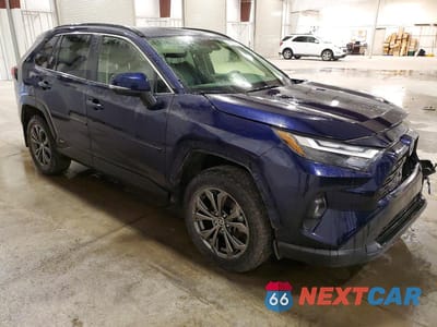 Czwarte zdjęcie samochodu z boku: 2022 TOYOTA RAV4 HYBRID XLE PREMIUM VIN:JTMB6RFV5ND535002 - miniatura