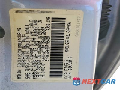 Zdjęcie 12 z 12 samochodu: 2013 TOYOTA COROLLA LE VIN:5YFBU4EE2DP155489 - miniatura