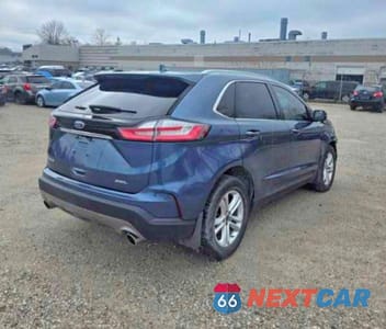Czwarte zdjęcie samochodu z boku: 2019 FORD EDGE SEL VIN:2FMPK3J95KBC07908 - miniatura
