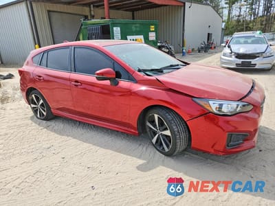 Czwarte zdjęcie samochodu z boku: 2017 SUBARU IMPREZA SPORT VIN:4S3GTAM68H3733840 - miniatura