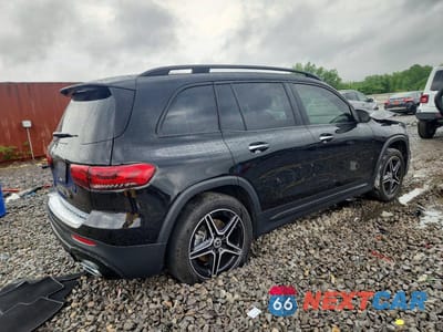 Trzecie zdjęcie samochodu z tyłu: 2023 MERCEDES-BENZ GLB 250 VIN:W1N4M4GB9PW289738 - miniatura