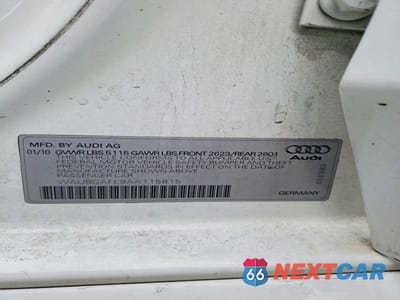Zdjęcie 12 z 12 samochodu: 2010 AUDI S4 PREMIUM PLUS VIN:WAUBGAFL9AA115815 - miniatura