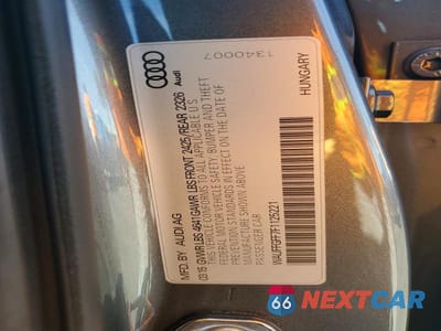 Zdjęcie 13 z 13 samochodu: 2015 AUDI S3 PRESTIGE VIN:WAUFFGFF7F1125221 - miniatura