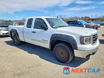 Czwarte zdjęcie samochodu z boku: 2010 GMC SIERRA C1500 SL VIN:1GTSCUEA6AZ125347 - miniatura