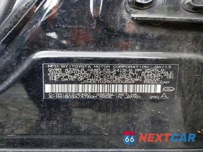 Zdjęcie 12 z 12 samochodu: 2014 LEXUS IS VIN:JTHCE1D29E5000569 - miniatura