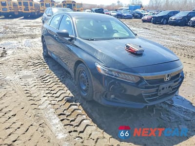 Czwarte zdjęcie samochodu z boku: 2021 HONDA ACCORD SE VIN:1HGCV1F23MA801052 - miniatura