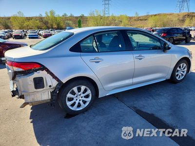 Trzecie zdjęcie samochodu z tyłu: 2021 TOYOTA COROLLA LE VIN:5YFEPMAE6MP232049 - miniatura