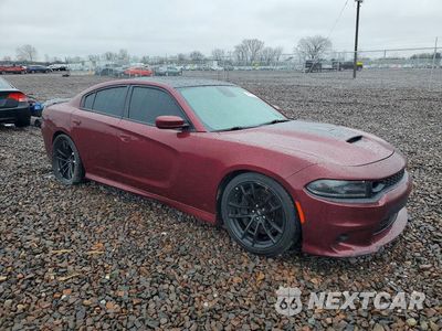 Czwarte zdjęcie samochodu z boku: 2019 DODGE CHARGER SCAT PACK VIN:2C3CDXGJ8KH678300 - miniatura