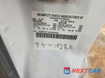 Zdjęcie 12 z 12 samochodu: 2014 FORD F350 SUPER DUTY VIN:1FDBF3ET4EEB35967 - miniatura