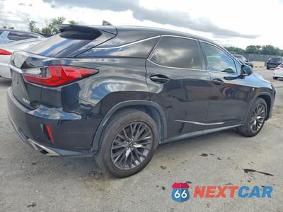 Trzecie zdjęcie samochodu z tyłu: 2019 LEXUS RX 350 F SPORT VIN:2T2BZMCA6KC168188 - miniatura