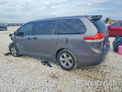 Drugie zdjęcie samochodu z przodu: 2011 TOYOTA SIENNA BASE 7-PASSENGER VIN:5TDKA3DC8BS002817 - miniatura