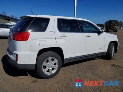 Trzecie zdjęcie samochodu z tyłu: 2016 GMC TERRAIN SLE VIN:2GKFLSEK2G6169563 - miniatura