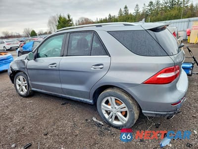 Drugie zdjęcie samochodu z przodu: 2012 MERCEDES-BENZ ML 350 4MATIC VIN:4JGDA5HB4CA088529 - miniatura