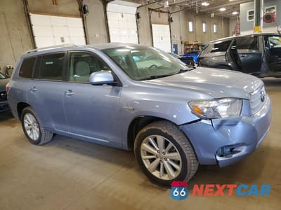 Czwarte zdjęcie samochodu z boku: 2009 TOYOTA HIGHLANDER HYBRID VIN:JTEEW41A492033941 - miniatura