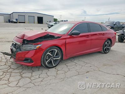 2021 HONDA ACCORD SPORT 1HGCV1F39MA082396 - główne zdjęcie licytacji z USA - miniatura