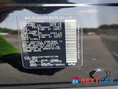 Zdjęcie 14 z 14 samochodu: 2022 INFINITI QX80 LUXE VIN:JN8AZ2AF7N9742198 - miniatura