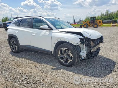 Czwarte zdjęcie samochodu z boku: 2022 HYUNDAI TUCSON SEL VIN:5NMJCCAE1NH095960 - miniatura