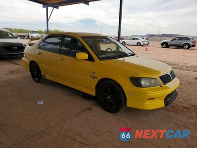 Czwarte zdjęcie samochodu z boku: 2002 MITSUBISHI LANCER OZ RALLY VIN:JA3AJ86E52U063821 - miniatura