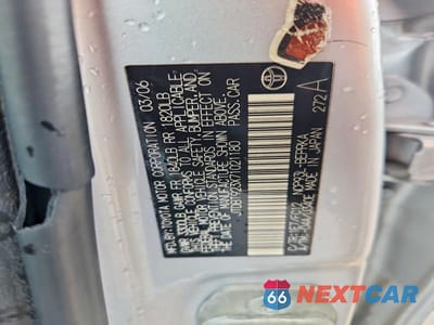 Zdjęcie 12 z 12 samochodu: 2007 TOYOTA YARIS VIN:JTDBT923X71021180 - miniatura