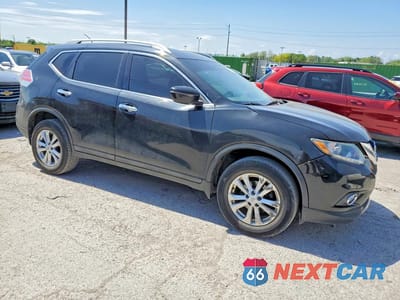 Czwarte zdjęcie samochodu z boku: 2016 NISSAN ROGUE S VIN:5N1AT2MV1GC730324 - miniatura