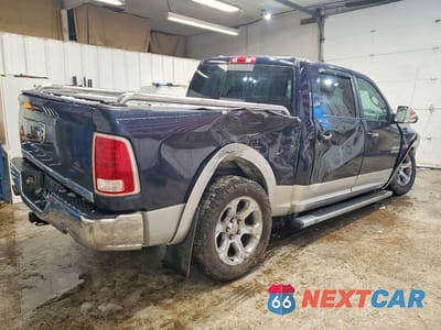 Trzecie zdjęcie samochodu z tyłu: 2013 RAM 1500 LARAMIE VIN:1C6RR7NT2DS592012 - miniatura
