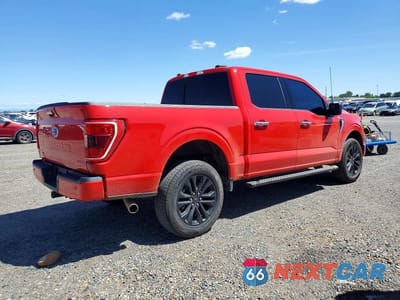 Trzecie zdjęcie samochodu z tyłu: 2023 FORD F150 SUPERCREW VIN:1FTFW1E5XPKF35600 - miniatura