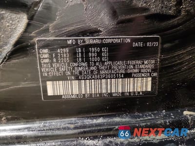 Zdjęcie 13 z 13 samochodu: 2023 SUBARU IMPREZA VIN:4S3GKAB63P3605154 - miniatura