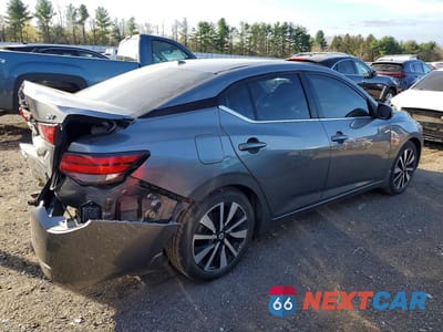 Trzecie zdjęcie samochodu z tyłu: 2022 NISSAN SENTRA SV VIN:3N1AB8CV6NY226063 - miniatura
