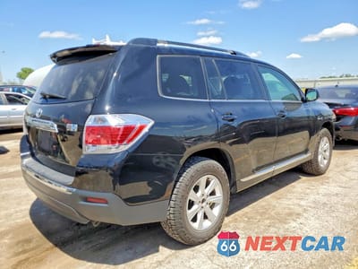 Trzecie zdjęcie samochodu z tyłu: 2012 TOYOTA HIGHLANDER HYBRID VIN:JTEBC3EH8C2010568 - miniatura