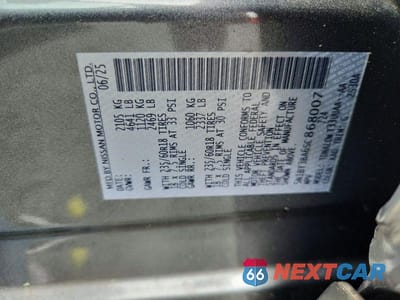 Zdjęcie 12 z 12 samochodu: 2025 NISSAN ROGUE SV VIN:5N1BT3BA6SC868007 - miniatura
