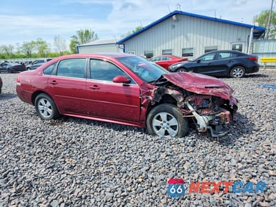 Czwarte zdjęcie samochodu z boku: 2009 CHEVROLET IMPALA 1LT VIN:2G1WT57K591182374 - miniatura