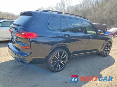 Trzecie zdjęcie samochodu z tyłu: 2019 BMW X7 XDRIVE40I VIN:5UXCW2C51KLB43654 - miniatura