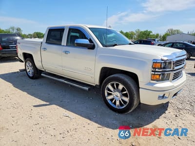 Czwarte zdjęcie samochodu z boku: 2015 CHEVROLET SILVERADO K1500 HIGH COUNTRY VIN:3GCUKTEC9FG430310 - miniatura