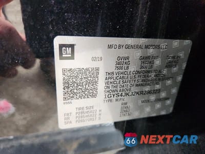 Zdjęcie 13 z 13 samochodu: 2019 CADILLAC ESCALADE ESV PREMIUM LUXURY 4WD VIN:1GYS4JKJ2KR286323 - miniatura