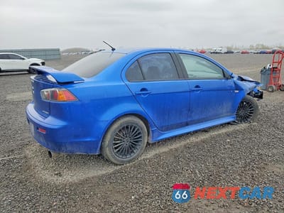Trzecie zdjęcie samochodu z tyłu: 2012 MITSUBISHI LANCER ES VIN:JA32U2FU6CU604330 - miniatura