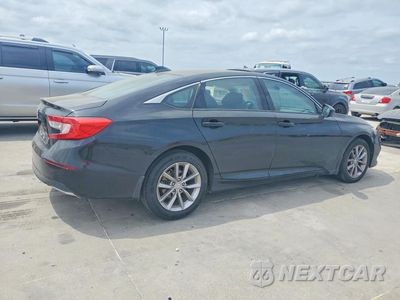 Trzecie zdjęcie samochodu z tyłu: 2021 HONDA ACCORD LX VIN:1HGCV1F14MA053676 - miniatura
