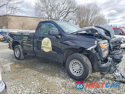 Czwarte zdjęcie samochodu z boku: 2022 CHEVROLET SILVERADO K1500 VIN:3GCNDAED5NG513081 - miniatura
