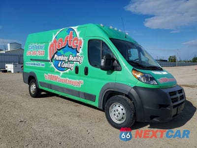 Czwarte zdjęcie samochodu z boku: 2018 RAM PROMASTER 2500 2500 HIGH VIN:3C6TRVDG8JE153555 - miniatura