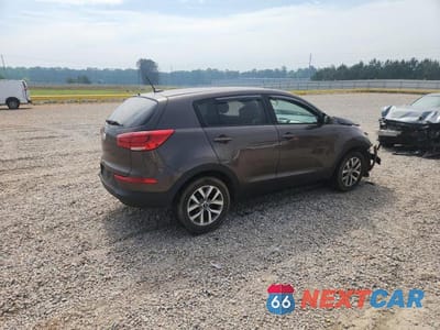 Trzecie zdjęcie samochodu z tyłu: 2014 KIA SPORTAGE LX VIN:KNDPB3AC9E7562481 - miniatura