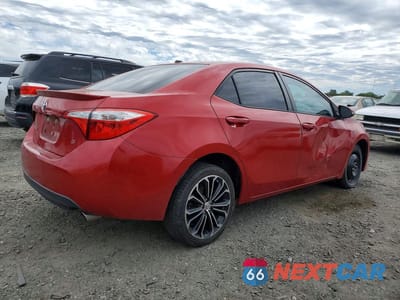 Trzecie zdjęcie samochodu z tyłu: 2016 TOYOTA COROLLA S PREMIUM VIN:5YFBURHE0GP424506 - miniatura