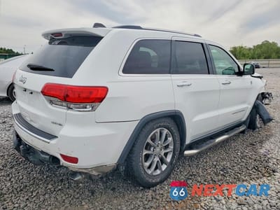 Trzecie zdjęcie samochodu z tyłu: 2016 JEEP GRAND CHEROKEE LIMITED VIN:1C4RJFBG3GC358087 - miniatura