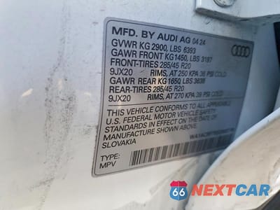 Zdjęcie 13 z 13 samochodu: 2025 AUDI Q7 PREMIUM VIN:WA1ACBF75SD003719 - miniatura