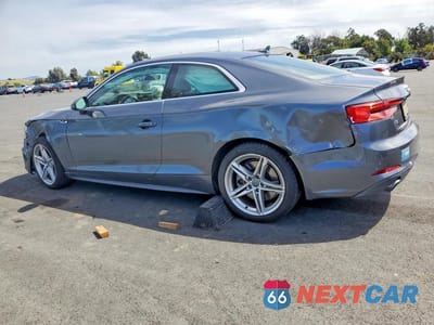 Drugie zdjęcie samochodu z przodu: 2018 AUDI A5 PREMIUM PLUS S-LINE VIN:WAU8NAF56JA004432 - miniatura