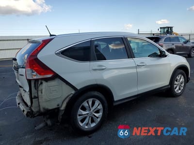 Trzecie zdjęcie samochodu z tyłu: 2013 HONDA CR-V EXL VIN:5J6RM4H71DL008465 - miniatura