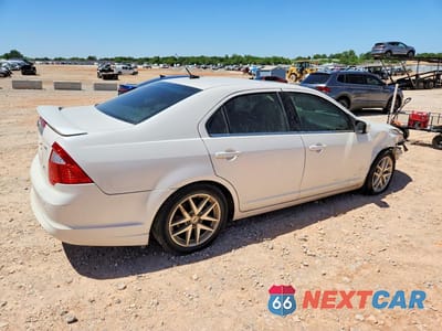 Trzecie zdjęcie samochodu z tyłu: 2010 FORD FUSION SEL VIN:3FAHP0JA2AR409596 - miniatura