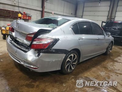 Trzecie zdjęcie samochodu z tyłu: 2017 HONDA ACCORD EX VIN:1HGCR2F76HA185715 - miniatura