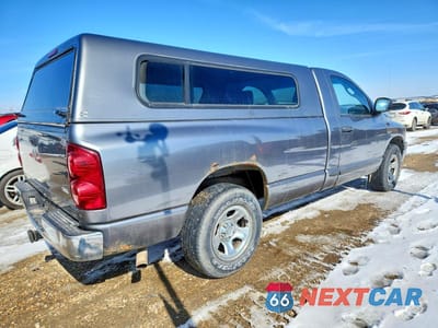 Trzecie zdjęcie samochodu z tyłu: 2007 DODGE RAM 1500 ST VIN:1D7HA16247J584136 - miniatura